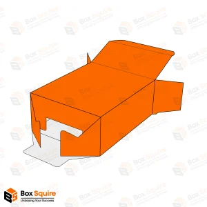 Custom 1-2-3 Bottom tuck top box manufactured by Box Squire.