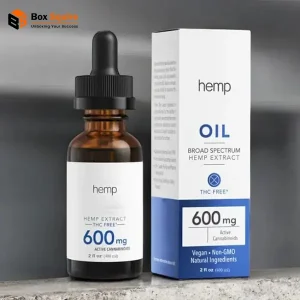 Custom printed 400ml bottle shipping boxes with company logo from Box Squire.