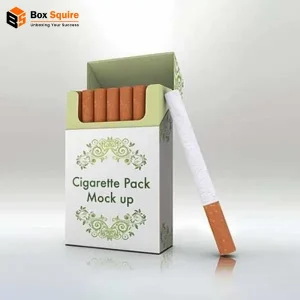Custom printed cigarette boxes wholesale order from Box Squire packaging manufacturer