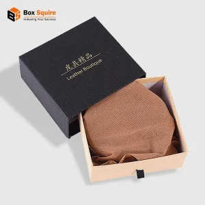 Drawer rigid boutique box with custom printing