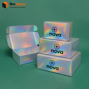 Custom Holographic Foiling Boxes