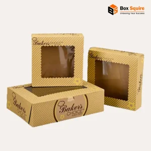 Kraft Window Boxes